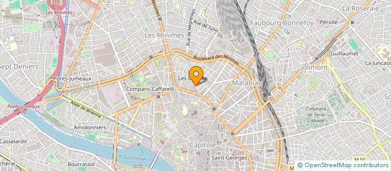 localisation de l'entreprise MADAME BLANDINE FERRIERA  SAINT-MEDARD