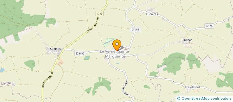 localisation de l'entreprise MADAME BLANDINE GAILLARD à LE VERNET-SAINTE-MARGUERITE