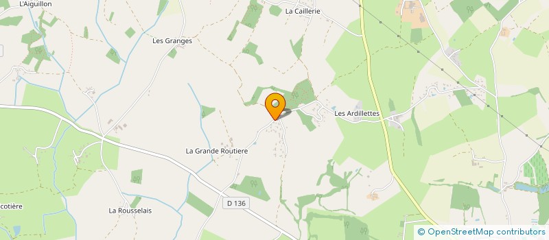 localisation de l'entreprise MADAME BLANDINE GEORGET  CHAUVE