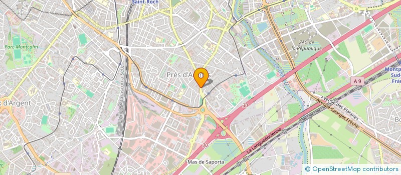 localisation de l'entreprise MADAME BLANDINE GIBIAT à MONTPELLIER