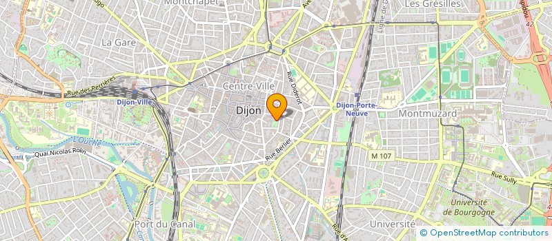 localisation de l'entreprise MADAME BLANDINE GILLES DE PERRIERE DE VILLARET à DIJON