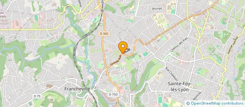 localisation de l'entreprise MADAME BLANDINE GIRARD à FRANCHEVILLE