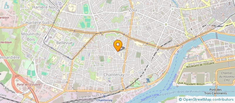 localisation de l'entreprise MADAME BLANDINE GUIMARD à NANTES