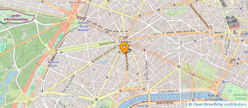 localisation de l'entreprise MADAME BLANDINE HENRY  PARIS