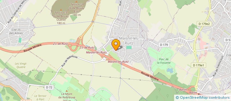 localisation de l'entreprise MADAME BLANDINE HERMANT  MAISNIL-LES-RUITZ