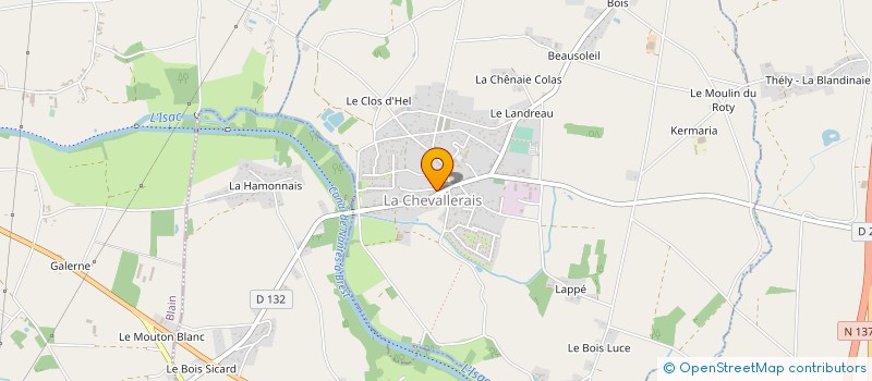 localisation de l'entreprise MADAME BLANDINE JACQUET à ORVAULT