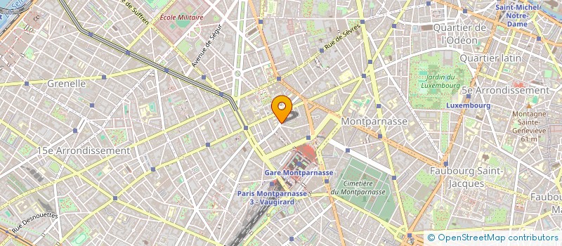 localisation de l'entreprise MADAME BLANDINE JAUFFRINEAU  PARIS