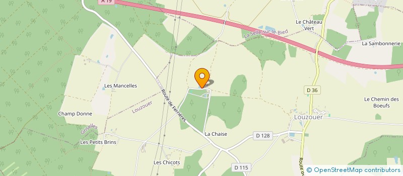 localisation de l'entreprise MADAME BLANDINE JEANCOURT-GALIGNANI  LOUZOUER