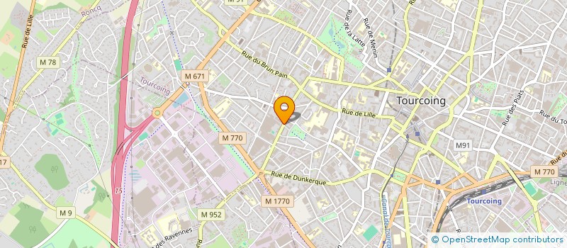 localisation de l'entreprise MADAME BLANDINE JENNY  TOURCOING