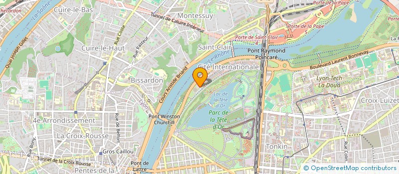 localisation de l'entreprise MADAME BLANDINE JOCHEM à LYON
