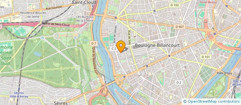 localisation de l'entreprise MADAME BLANDINE JOUBERT à BOULOGNE-BILLANCOURT