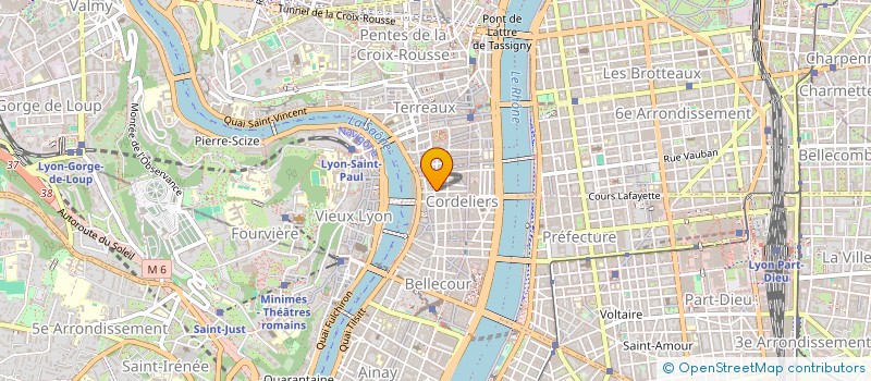 localisation de l'entreprise MADAME BLANDINE JOULIA  LYON