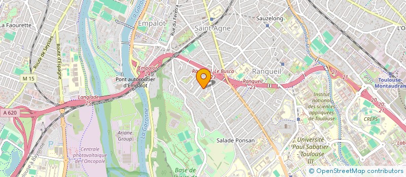 localisation de l'entreprise MADAME BLANDINE JOURNET à TOULOUSE