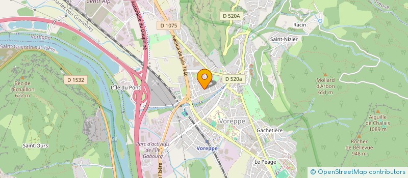 localisation de l'entreprise MADAME BLANDINE KUNSTLER  VOREPPE