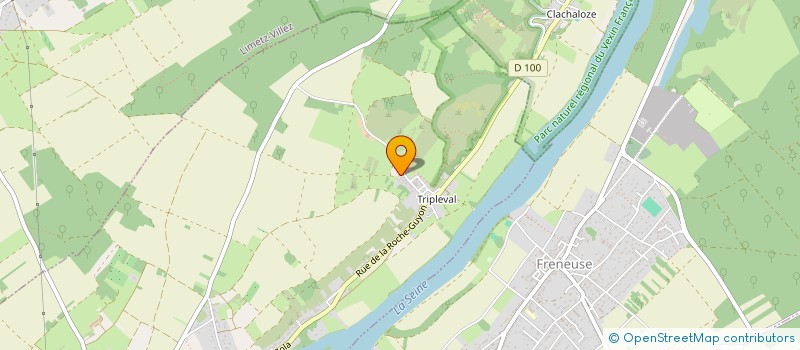 localisation de l'entreprise MADAME BLANDINE LAFAY  BENNECOURT