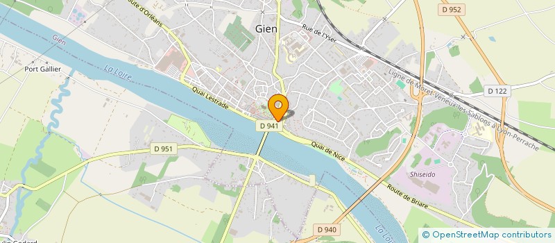 localisation de l'entreprise MADAME BLANDINE LAINE à GIEN