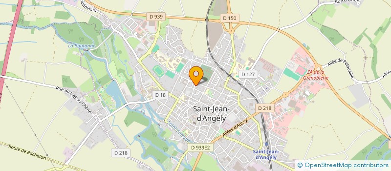 localisation de l'entreprise MADAME BLANDINE LAMARE  SAINT-JEAN-D'ANGELY