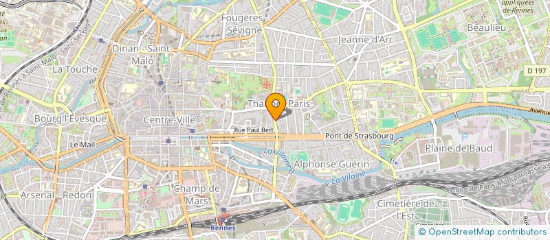 localisation de l'entreprise MADAME BLANDINE LANGLET à RENNES