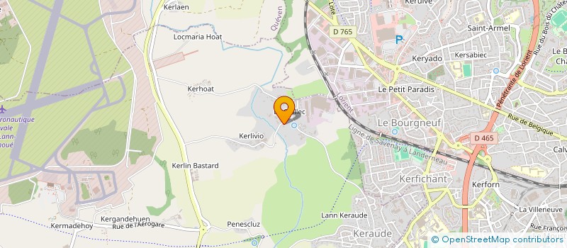 localisation de l'entreprise MADAME BLANDINE LANNURIEN  PLOEMEUR