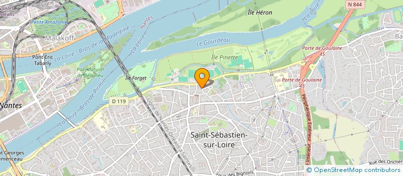 localisation de l'entreprise MADAME BLANDINE LEBOUCQ  SAINT-SEBASTIEN-SUR-LOIRE