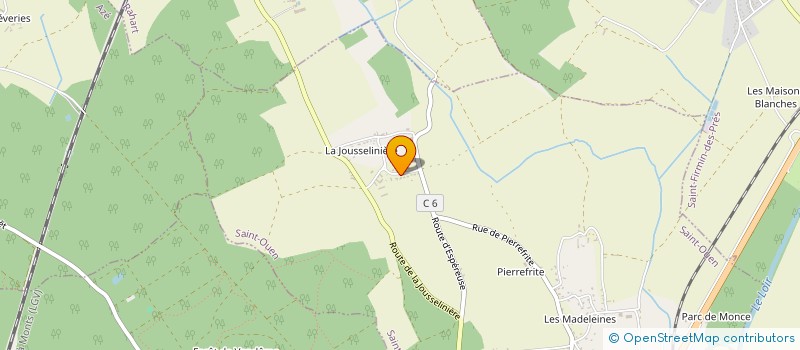 localisation de l'entreprise MADAME BLANDINE LEGUERE  SAINT-OUEN