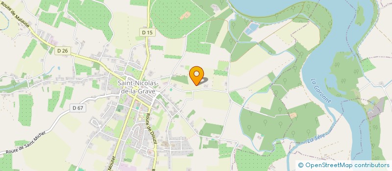 localisation de l'entreprise MADAME BLANDINE LEMOUZY  ST NICOLAS DE LA GRAVE