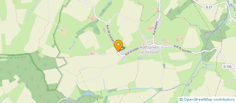 localisation de l'entreprise MADAME BLANDINE LIENARD à WATTIGNIES-LA-VICTOIRE