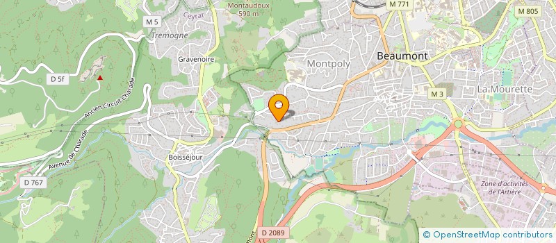 localisation de l'entreprise MADAME BLANDINE LOCHU  PARIS