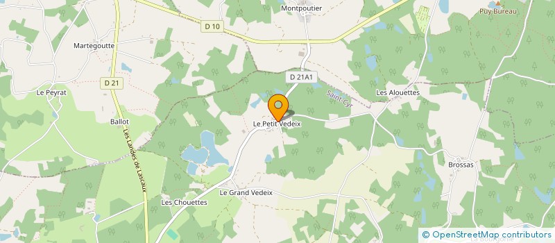 localisation de l'entreprise MADAME BLANDINE LORIOUX  SAINT-CYR