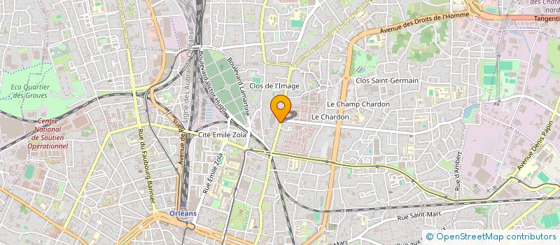 localisation de l'entreprise MADAME BLANDINE LORME à ORLEANS