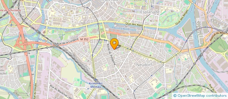localisation de l'entreprise MADAME BLANDINE LUTZ à STRASBOURG