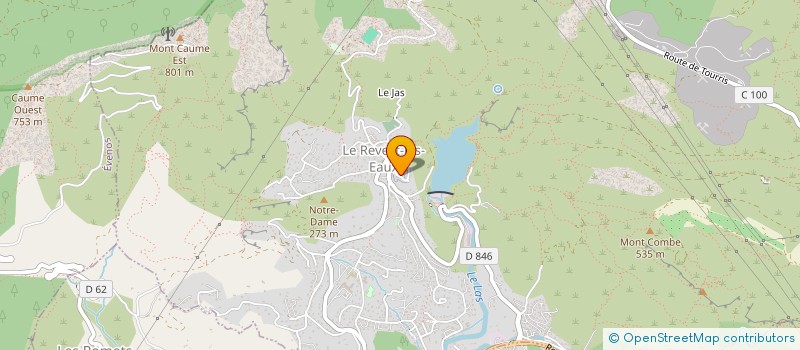 localisation de l'entreprise MADAME BLANDINE MACHEFERT  LE REVEST-LES-EAUX