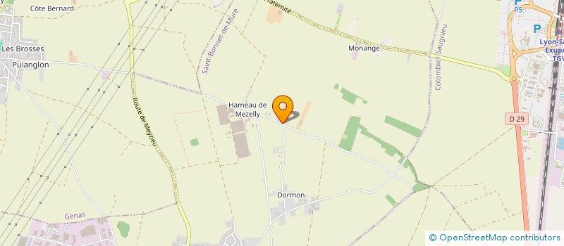 localisation de l'entreprise MADAME BLANDINE MAGNOT  SAINT-BONNET-DE-MURE