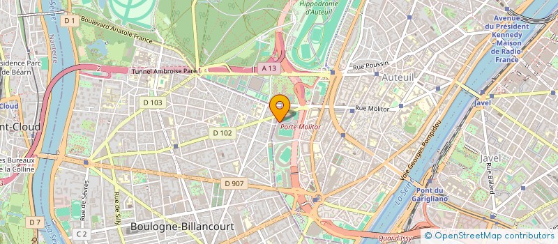 localisation de l'entreprise MADAME BLANDINE MARCADET  PARIS 16