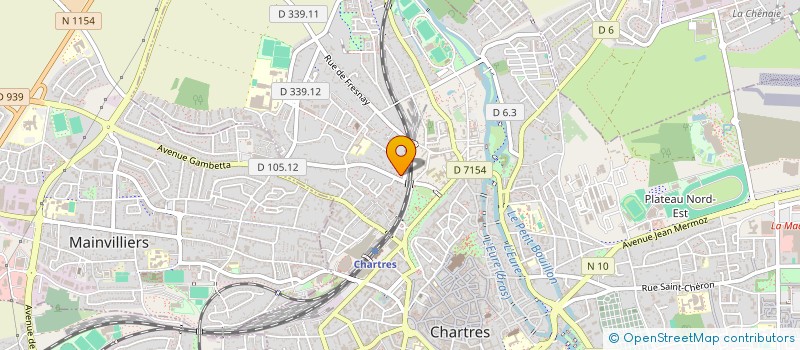 localisation de l'entreprise MADAME BLANDINE MARIE RIVIERE à CHARTRES