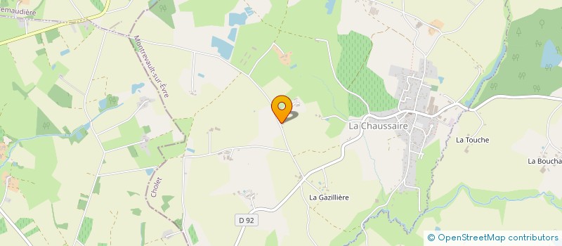 localisation de l'entreprise MADAME BLANDINE MARTIN à BEAUPREAU-EN-MAUGES