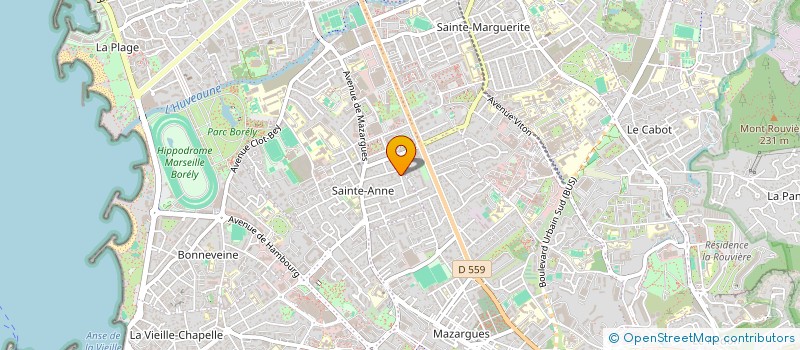 localisation de l'entreprise MADAME BLANDINE MAUREL à MARSEILLE