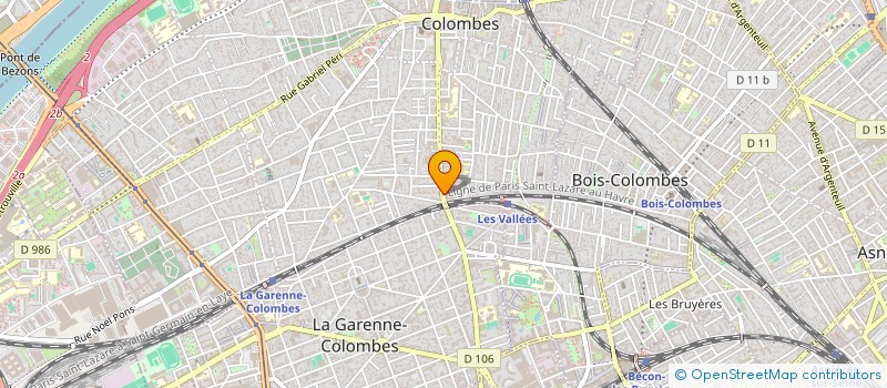 localisation de l'entreprise MADAME BLANDINE MAURICE-PEROUMAL à COLOMBES