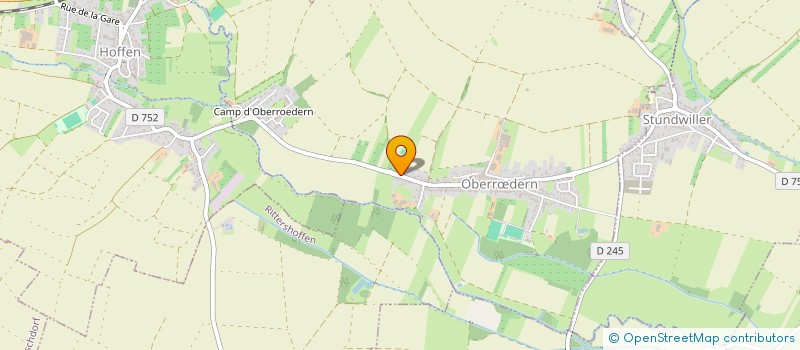 localisation de l'entreprise MADAME BLANDINE MERCK  OBERRDERN