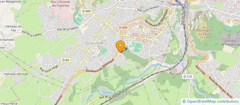 localisation de l'entreprise MADAME BLANDINE MICHEL  CHERBOURG-EN-COTENTIN