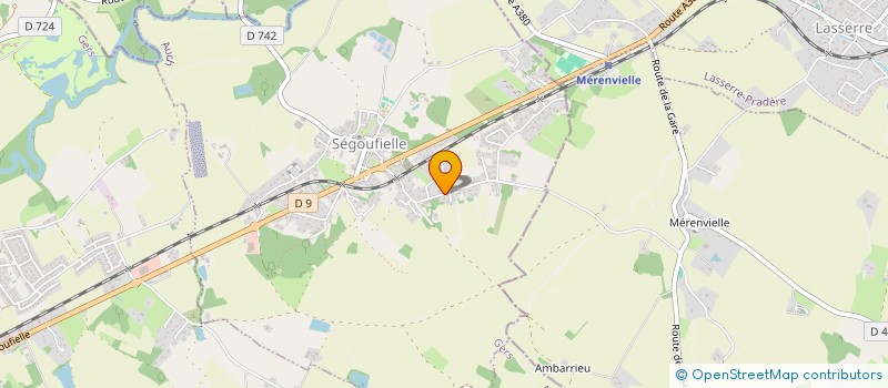 localisation de l'entreprise MADAME BLANDINE MILLY  SEGOUFIELLE