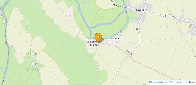 localisation de l'entreprise MADAME BLANDINE MOREAU  LA BRETONNIERE-LA-CLAYE