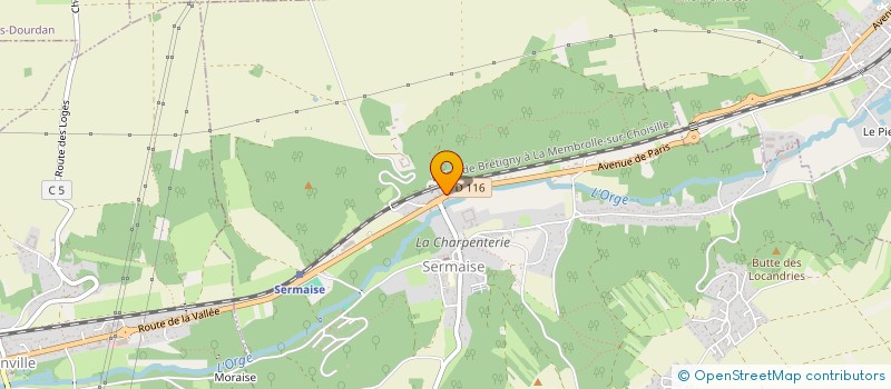 localisation de l'entreprise MADAME BLANDINE OUY  SERMAISE