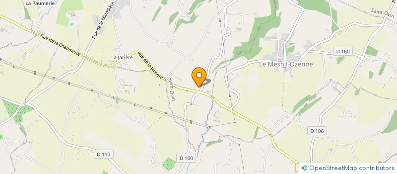 localisation de l'entreprise MADAME BLANDINE PASTUREL  SAINT-OVIN