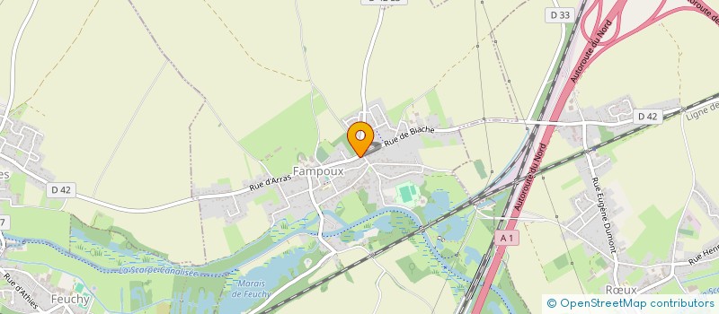 localisation de l'entreprise MADAME BLANDINE PAYEMENT  RUX