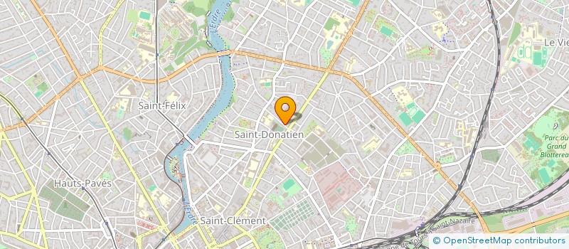 localisation de l'entreprise MADAME BLANDINE POURTHIER  NANTES