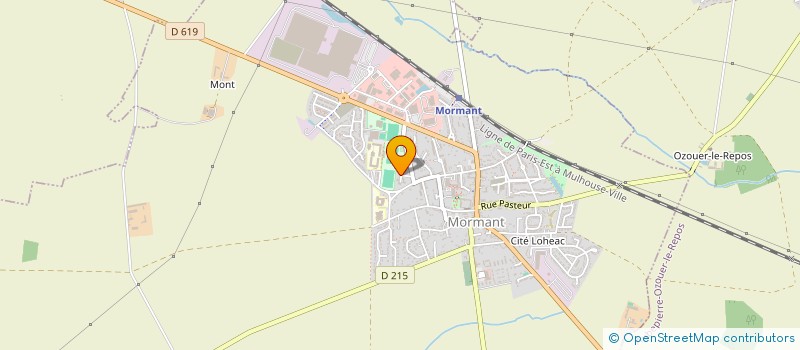 localisation de l'entreprise MADAME BLANDINE PRUVOST  MORMANT