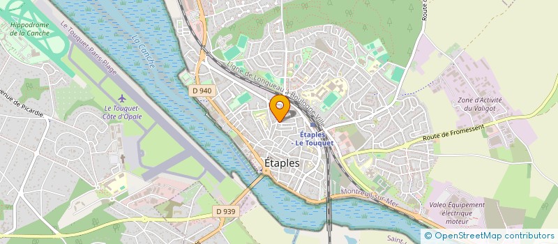 localisation de l'entreprise MADAME BLANDINE RAMET à ETAPLES
