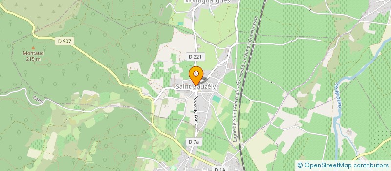 localisation de l'entreprise MADAME BLANDINE RASIGNI  SAINT-BAUZELY