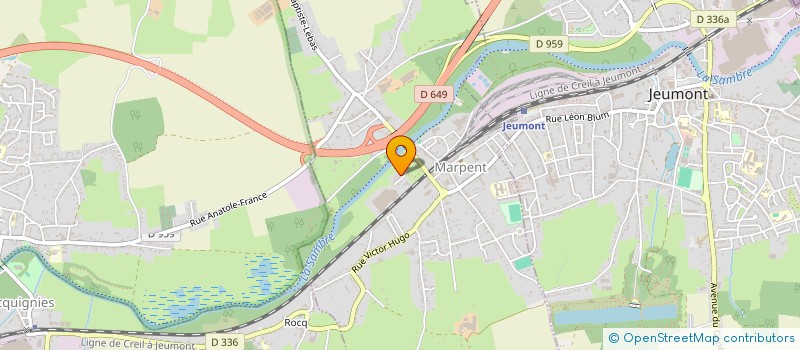 localisation de l'entreprise MADAME BLANDINE REMINDER  MARPENT